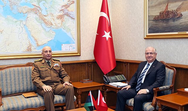 Bakan Güler, Libya Genelkurmay Başkanı Al-Haddad'ı kabul etti