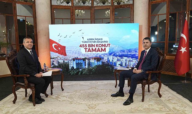 Bakan Kurum, tamamlanan asrın inşa seferberliğini Hatay'da anlattı