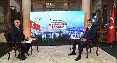 Bakan Kurum, tamamlanan asrın inşa seferberliğini Hatay'da anlattı