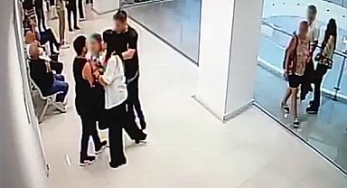 Bakırköy Adliyesi'nde velayat kavgası, o anlar kamerada