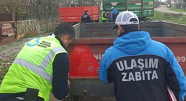 Balıkesir Büyükşehir'den Gönen'e reflektör desteği