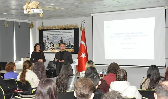 Balıkesir'de gençler aromatik bitkileri BAÇEM'de tanıdı