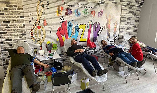 Başçayır İlkokulu'nda kan bağışı etkinliği