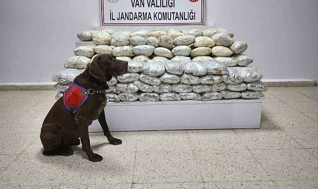 Başkale'de 60 kilo uyuşturucu ele geçirildi