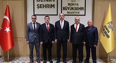 Başkan Altay uluslararası heyetleri ağırlıyor