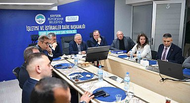 Başkan Büyükkılıç'tan 'teknik' buluşma