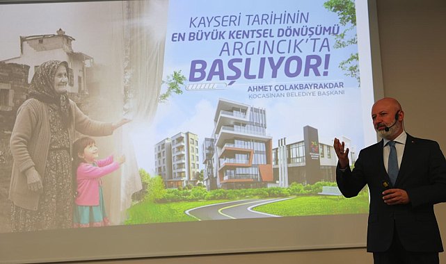 Başkan Çolakbayrakdar "Kocasinan, insan odaklı hizmetlerle altın çağını yaşıyor"