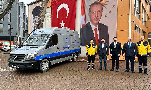 Başkan Ercan Özel'in çağrısı karşılık buldu: Hasta nakil aracı hizmete girdi