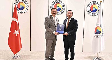 Başkan Güngör, başkan Hisarcıklıoğlu'na dosya sundu