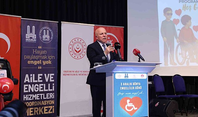 Başkan Sekmen: "Özel gereksinimli bireyler başımızın tacıdır"
