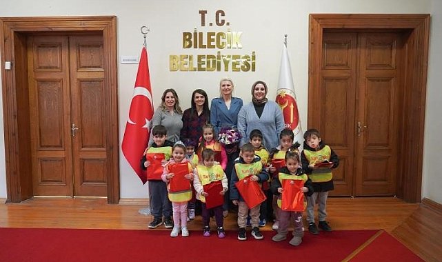 Başkan Subaşı kreş öğrencilerini belediyede ağırladı