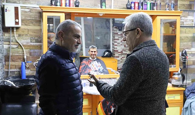 Başkan Tetik'ten Nazilli esnafına yeni yıl kutlaması
