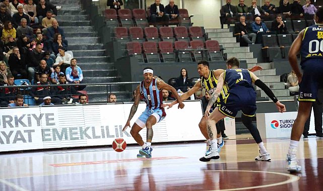 Basketbol Süper Ligi: Trabzonspor: 99 - Fenerbahçe Beko: 73