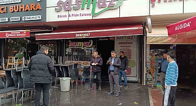 Batman'da börekçide çıkan yangında faciadan dönüldü