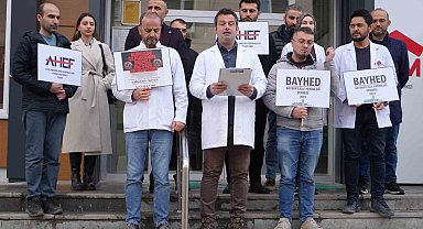 Bayburt'ta aile hekimlerinden ücret kesintilerine ve iş yüküne tepki
