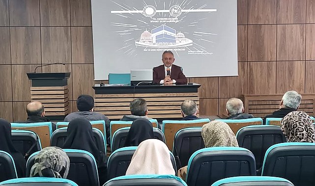 Bayburt'ta umrecilere hazırlık eğitimi verildi