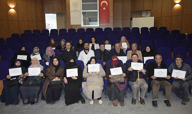 Bayburt'ta yılın son 'Diyabet Okulu Eğitimi' tamamlandı