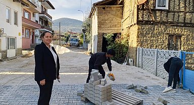 Bayırköy'de caddeler yenileniyor