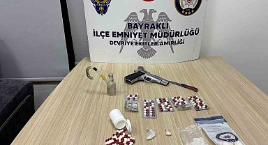 Bayraklı polisi iz sürdü, 4 şüpheliyi kıskıvrak yakaladı