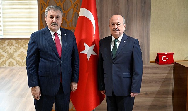 BBP Genel Başkanı Destici'den UÜ Rektörü Demir'e hayırlı olsun ziyareti