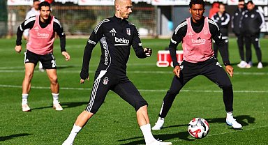 Beşiktaş'ta Trabzonspor maçı hazırlıkları devam etti