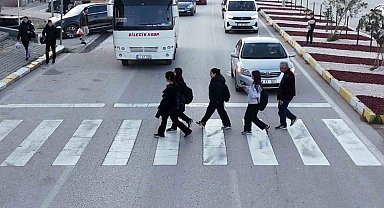 Bilecik'te drone destekli trafik denetimi: 29 sürücüye ceza