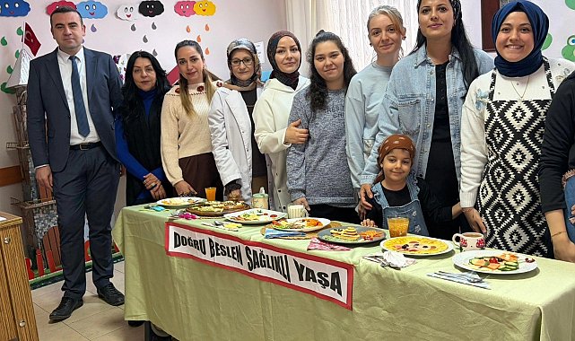 Bilecik'te eğitici ve sağlıklı tabaklar hazırlandı