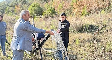 Bilecik'te güneş enerjisiyle sulama sistemi kuruldu