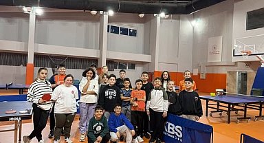 Bilecik'te masa tenisi antrenmanları hız kesmeden devam ediyor