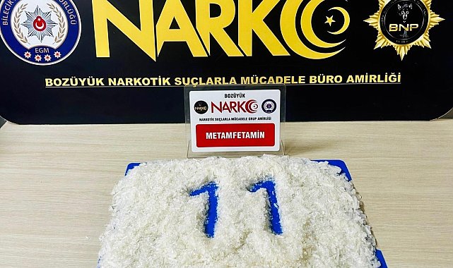 Bilecik'te metamfetamin operasyonu: 1 şüpheli yakalandı
