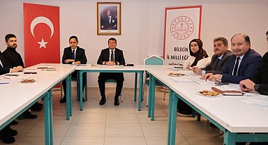 Bilecik'te ortaokul müdürleriyle eğitim değerlendirme toplantısı