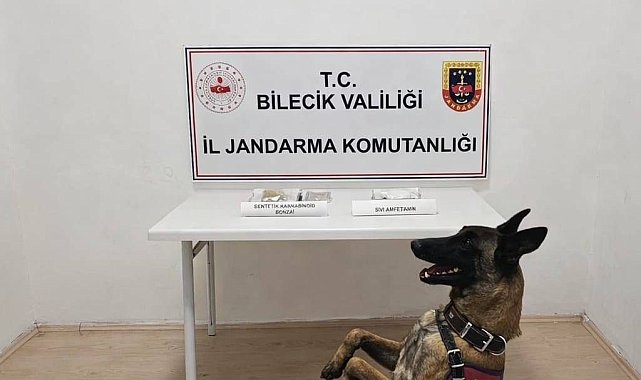 Bilecik'te şüpheli araç içinde uyuşturucu madde bulundu