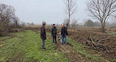 Bilecik'te taşkın riskine karşı dere ıslahı