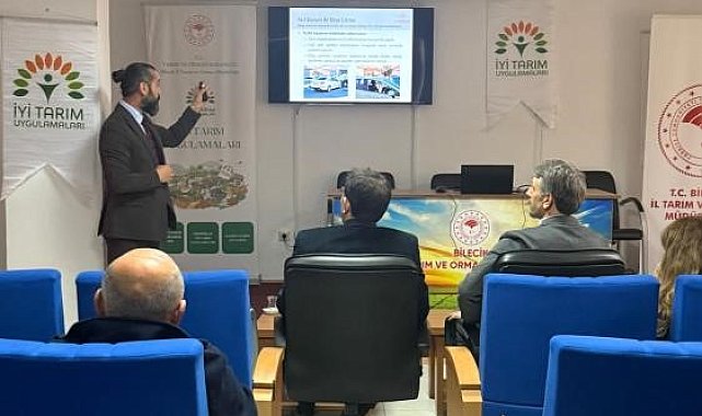 Bilecik'te üreticilere marulda iyi tarım uygulamaları eğitimi