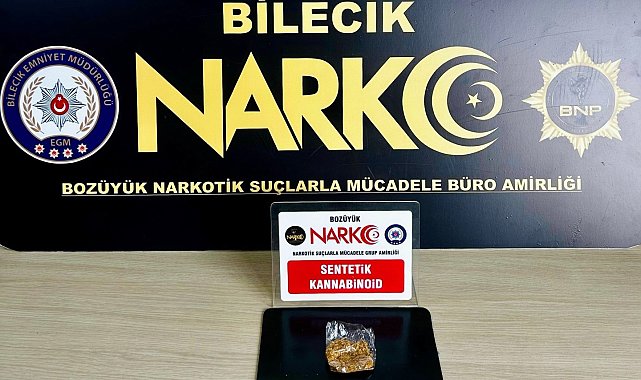 Bilecik'te uyuşturucu operasyonu: 2 gözaltı