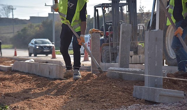 Bilecik'te yıllardır beklenen kaldırım çalışması tamamlandı