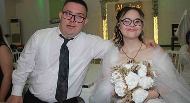Bir hayal 7 mutluluğa dönüştü: Down sendromlu genç kızlara temsili düğün