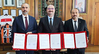 Bölgesel gelişime katkı sunacak iş birliği protokolü için imzalar atıldı