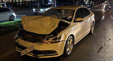 Bolu'da D-100'de iki otomobil çarpıştı: 2 yaralı