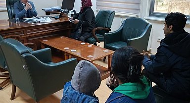 Bolvadin'de vatandaşlar sorunlarını kaymakama anlattı