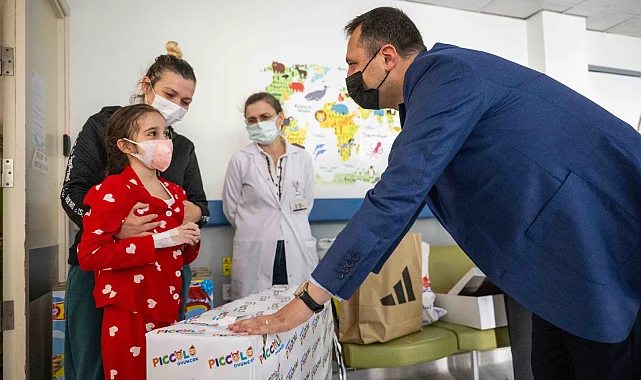 Bornova'da minik kalplere dayanışma desteği