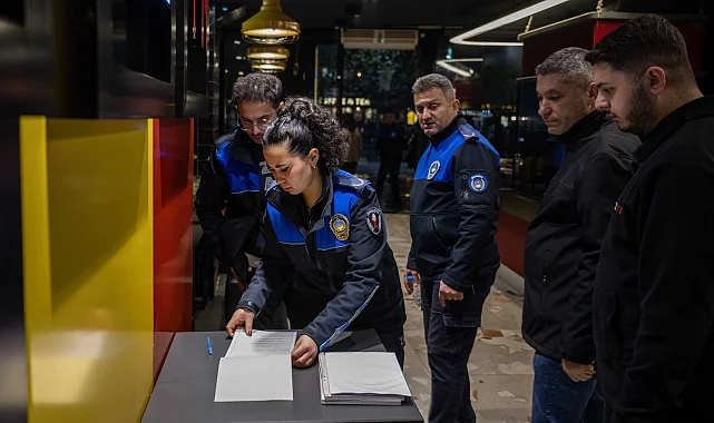 Bornova'da yılbaşı öncesi sıkı denetim