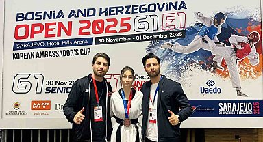 Bosna Hersek'teki yarışmada üçüncü oldu