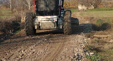 Bozdoğan Belediyesi'nden ova yollarında çalışma
