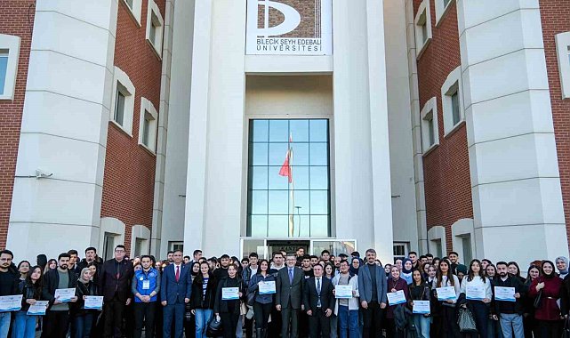 BŞEÜ'de ÜNİDES sertifika töreni