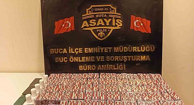 Buca'da 11 bin 296 adet uyuşturucu hap ele geçirildi