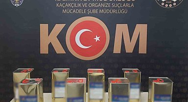 Burdur'da 2025'te bin 284 litre kaçak ve sahte alkol ele geçirildi