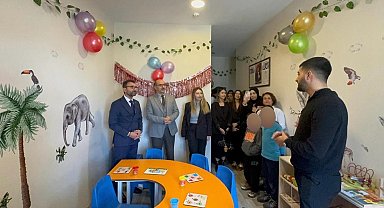 Burhaniye Uygulamalı Bilimler Fakültesi'nden özel çocuklara oyun alanı desteği