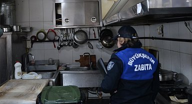 Bursa Büyükşehir Zabıtası'ndan Harmancık'ta sıkı denetim