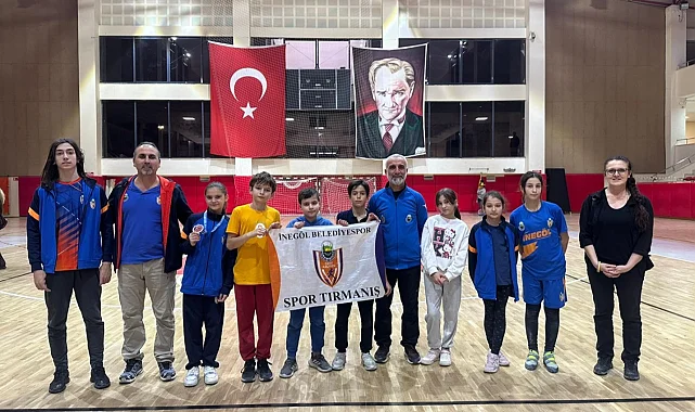 Bursa İnegöllü küçük tırmanışçılar Isparta'dan dereceyle döndü